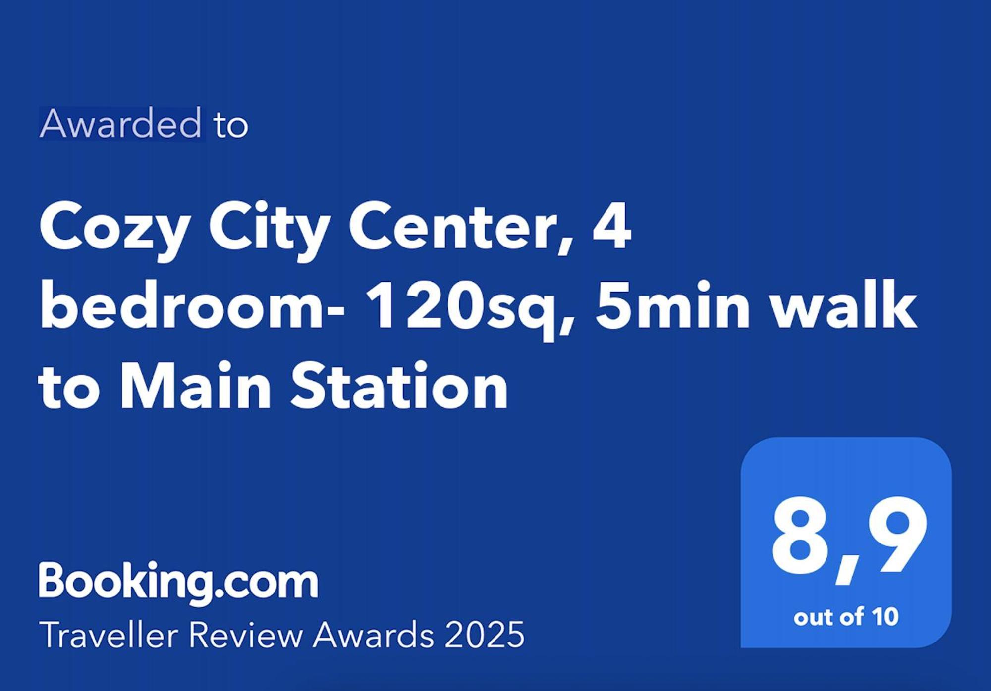 Cozy City Center, 4 Bedroom- 120Sq, 5Min Walk To Main Station Базел Екстериор снимка