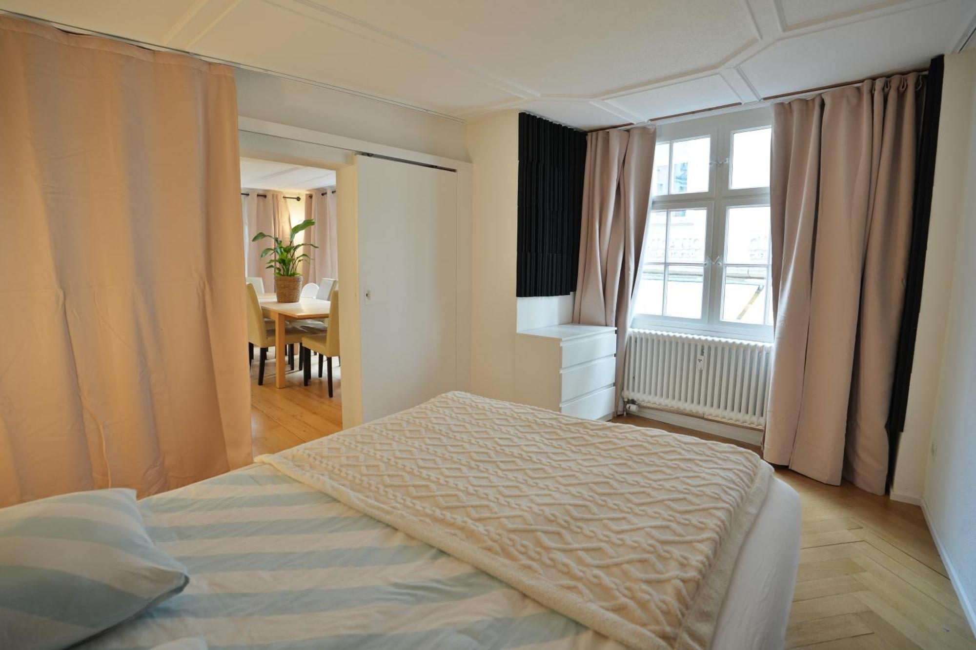 Cozy City Center, 4 Bedroom- 120Sq, 5Min Walk To Main Station Базел Екстериор снимка